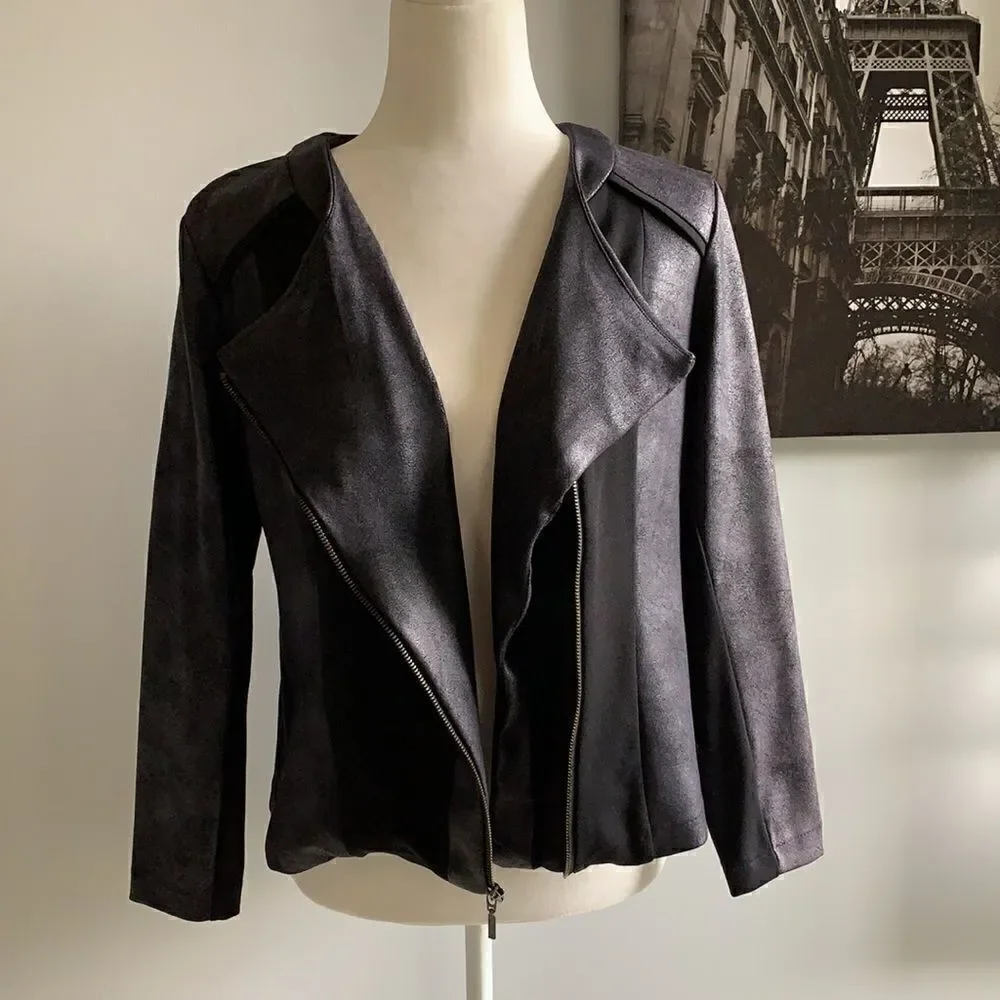 Style & Co zip front jacket. - Picture 6 of 6